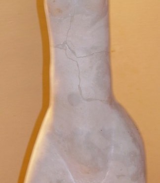 torso2, kalkstein, 45 cm